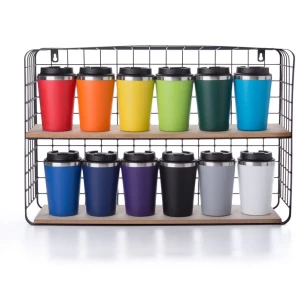 Arko 350 ml travel mug – light blue