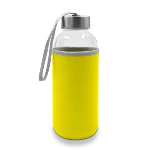 Bob 420 ml glass bottle – yellow