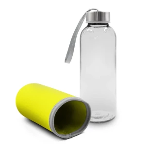 Bob 420 ml glass bottle – yellow
