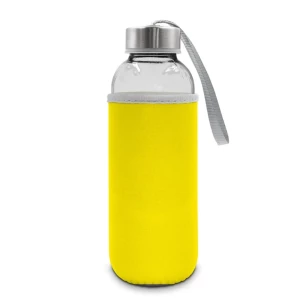 Bob 420 ml glass bottle – yellow