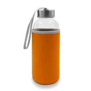 Bob 420 ml glass bottle – orange
