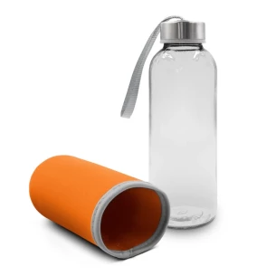 Bob 420 ml glass bottle – orange