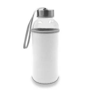 Bob 420 ml glass bottle – white