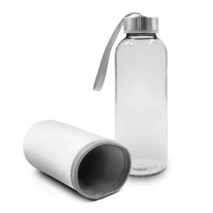 Bob 420 ml glass bottle – white