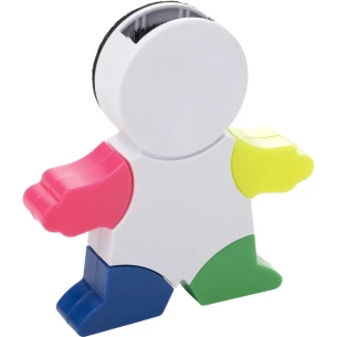 A ‘little man’ highlighter, a screen cleaner, a keyboard cleaning brush –