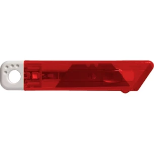 Rabel wallpaper knife with safety mechanism – red