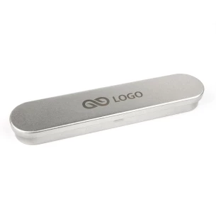 Laser ballpoint pen in a case – Blue