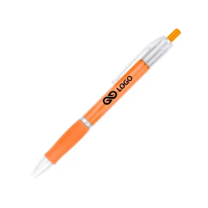 Barcelona2 Plastic Ballpoint Pen – Orange