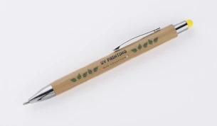 TUSO bamboo touch pen – yellow