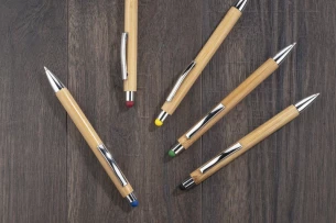 TUSO bamboo touch pen – blue