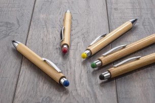 TUSO bamboo touch pen – blue
