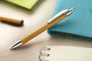 PURE bamboo ballpoint pen – brown