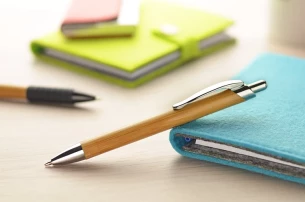 PURE bamboo ballpoint pen – brown
