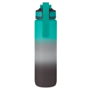 1-litre RPET sports bottle – ACTIVATE – navy blue
