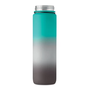 1-litre RPET sports bottle – ACTIVATE – navy blue