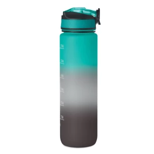 1-litre RPET sports bottle – ACTIVATE – navy blue