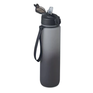1L RPET Sports Bottle – ACTIVATE – Black