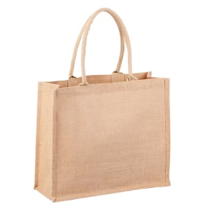 Natural Shopper Jute Shopping Bag – Beige