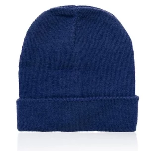 Winter beanie - Navy blue