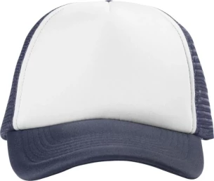 Trucker cap - Navy blue/white