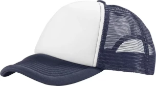 Trucker cap - Navy blue/white