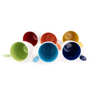 Mug with spoon - Spoon - Green