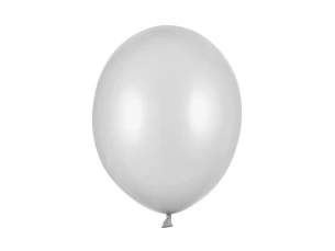 Metallised balloon 30cm - Silver