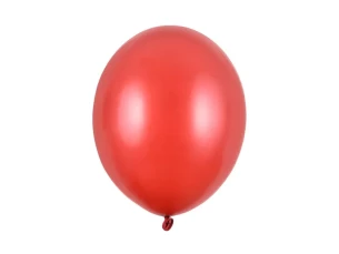 Metallised balloon 30cm - Red