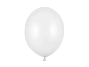 Metallised balloon 30cm - White