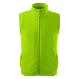 Unisex fleece waistcoat - Lime green