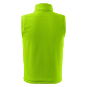 Unisex fleece waistcoat - Lime green