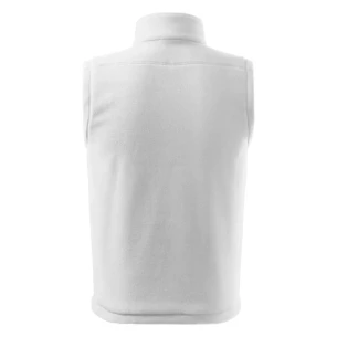 Unisex fleece waistcoat - White