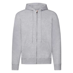 FOTL Zip Through Hooded Sweatshirt - Grey