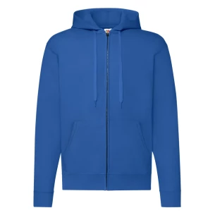 FOTL Zip Through Hooded Sweatshirt - Blue