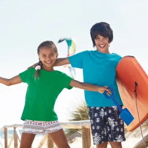FOTL ValueWeight children's t-shirt - Green Melange