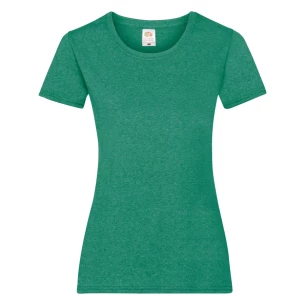 FOTL Lady-Fit ValueWeight T-Shirt - Green Melange