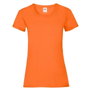 FOTL Lady-Fit ValueWeight T-shirt - Orange