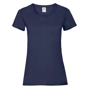 FOTL Lady-Fit ValueWeight T-shirt - Navy blue