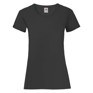 FOTL Lady-Fit ValueWeight T-Shirt - Black