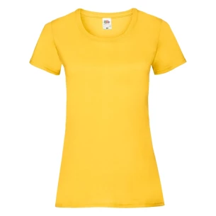 FOTL Lady-Fit ValueWeight T-Shirt - Dark Yellow