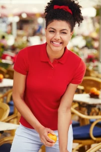 Ladies' Polo Shirt 65-35 - Red