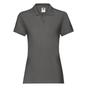 Fruit Of The Loom Premium Women's Polo Shirt - Graphite