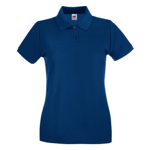 Fruit Of The Loom Premium Women's Polo Shirt - Blue