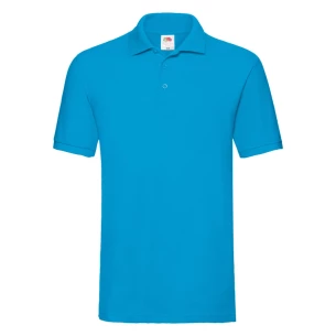 Fruit Of The Loom Premium Polo Shirt - Light Blue