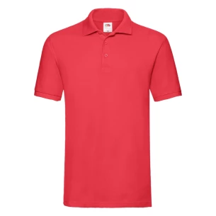 Fruit Of The Loom Premium Polo Shirt - Red