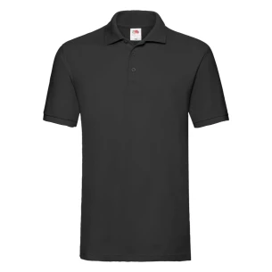 Fruit Of The Loom Premium Polo Shirt - Black