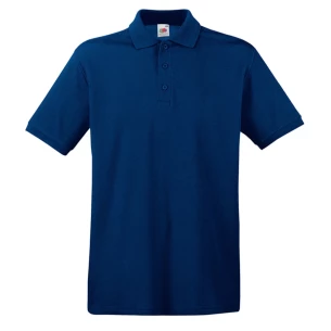 Fruit Of The Loom Premium Polo Shirt - Dark Navy Blue