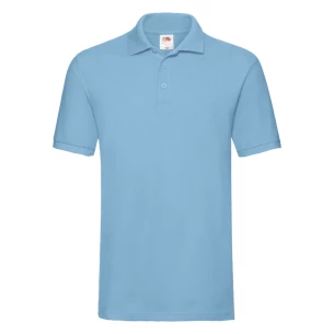 Fruit Of The Loom Premium Polo Shirt - Blue