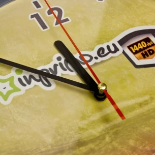 Plastic Clock - Green