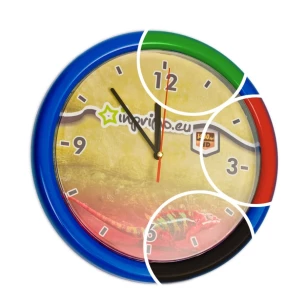 Plastic Clock - Black